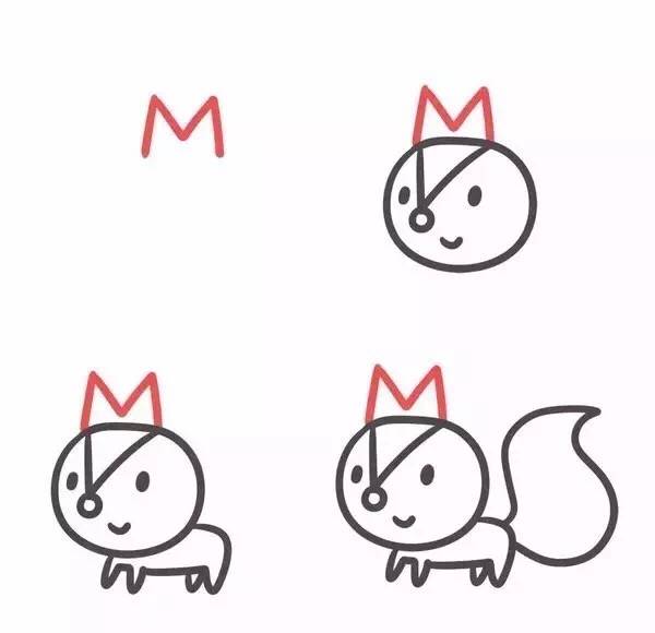 字母n: 企鹅