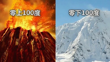 零上100℃和零下100℃,究竟哪一种更难熬?