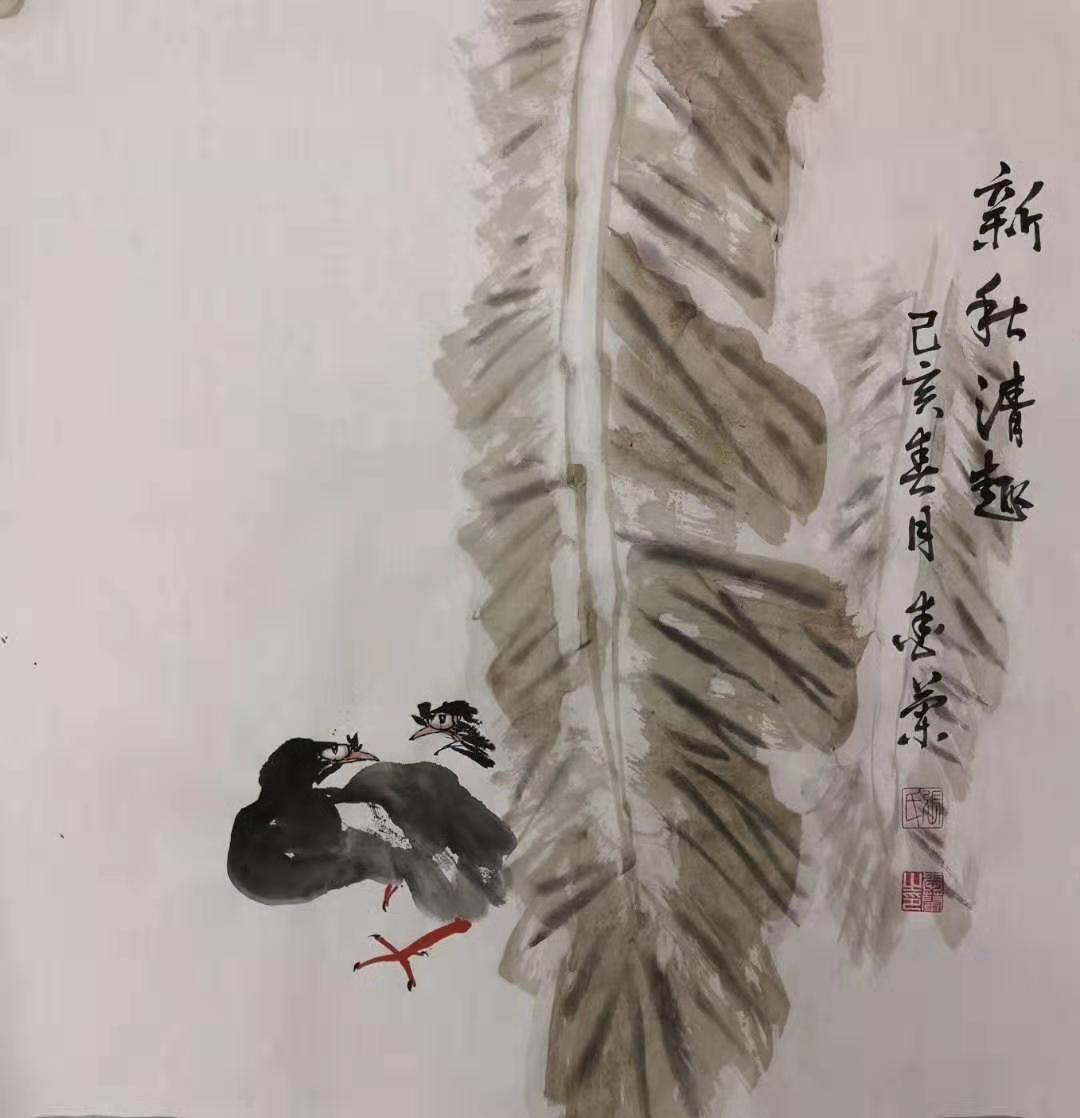 女画家张爱兰中国画作品鉴赏