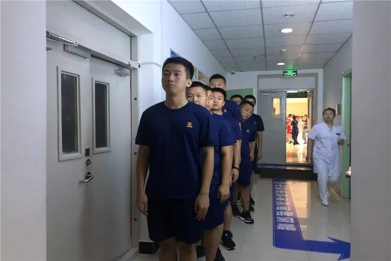 【各地动态】 铁西大队组织全体指战员体检 关爱指战员们身体健康