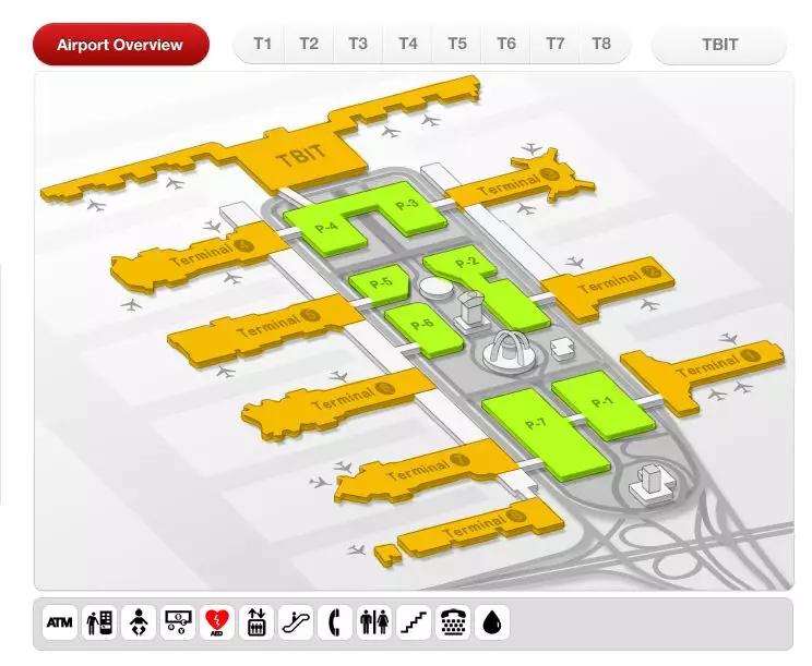 美国常用机场转机最全攻略!_航站楼