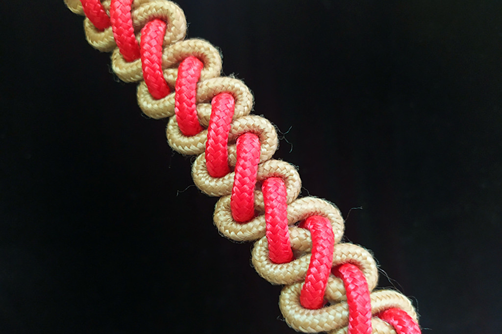 用三根绳子怎样打漂亮的项链手链装饰绳结？三绳装饰绳结的打法！