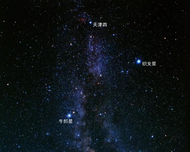 原创如何在众星中找到牛郎星和织女星