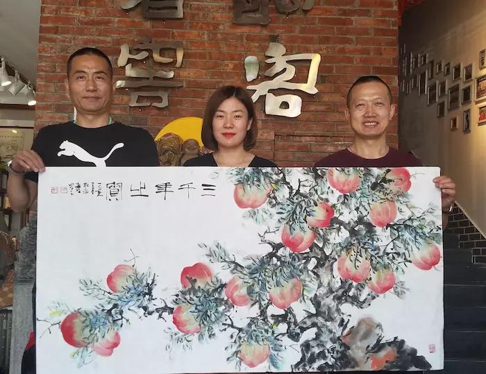 画家杜永涛老师,实属慕其名而访其人.