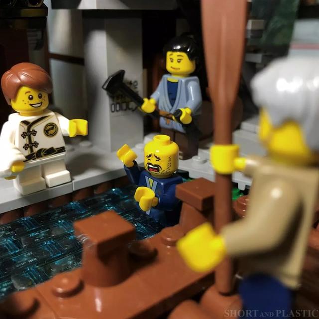 lego乐高人仔美图欣赏 乔丹23号人仔喜欢吗