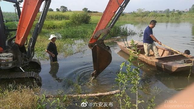 汲东干渠裕安段输水全线贯通