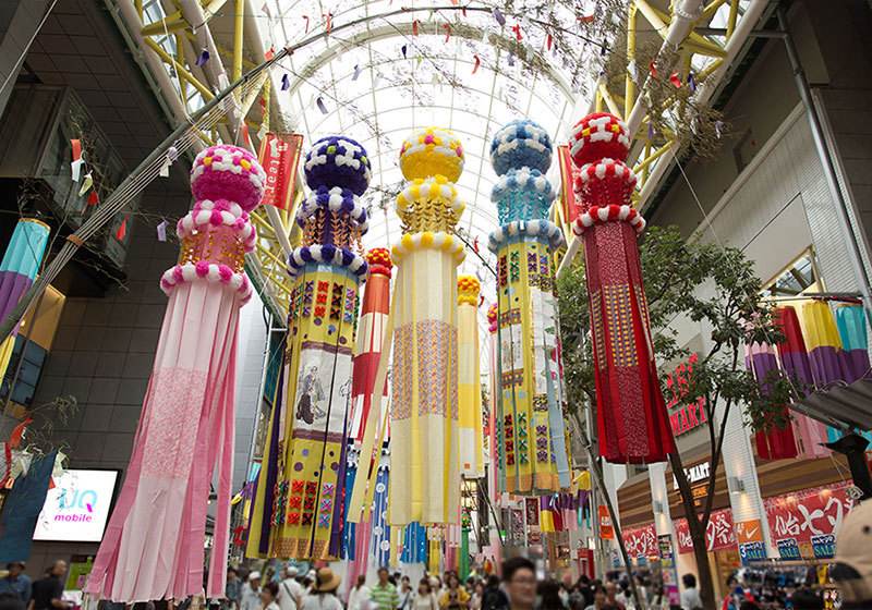 令和时代首届仙台七夕节开幕三天会期预计吸引0万名游客 日本