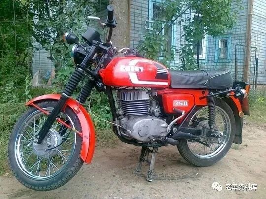 80年代北京流行过的捷克斯洛伐克cezet350摩托车