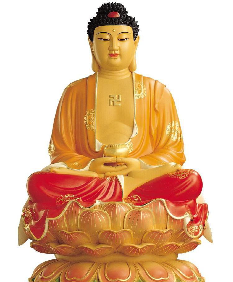 至于佛像的摆放位置,并没有什么固定的标准,一般摆放于与自己的视线