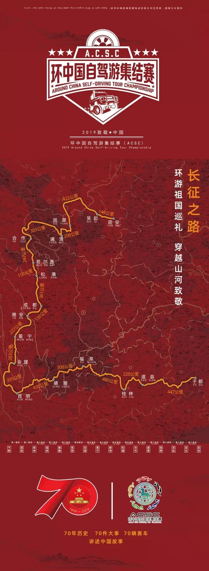 2019环中国自驾游集结赛长征出发地于都站政府工作协调会今日在于都