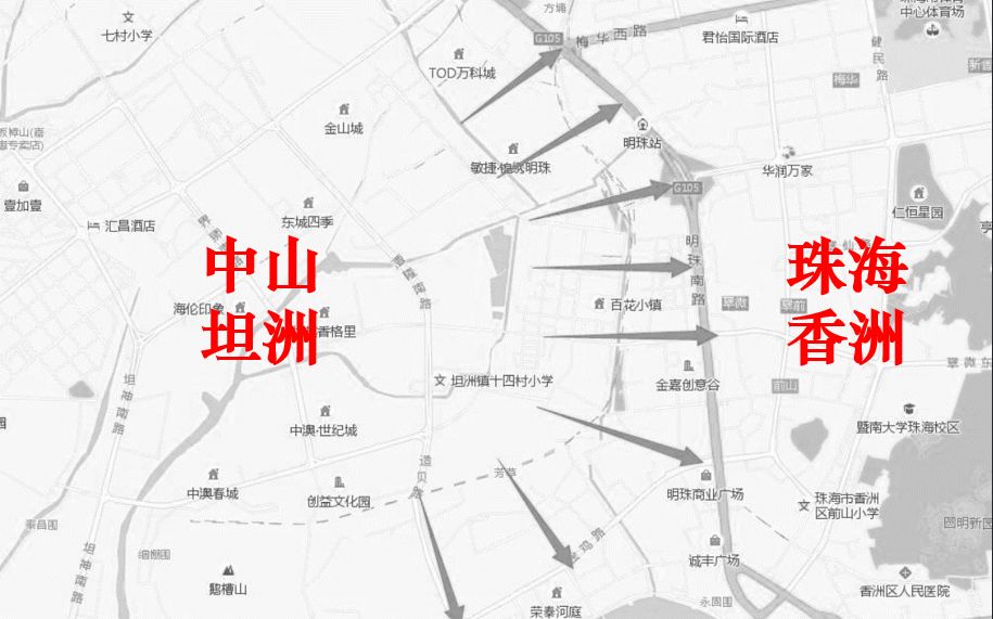 珠海市各区人口_珠海市人口热力图(3)