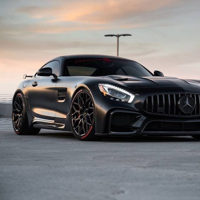 黑化猛兽梅赛德斯-amg gt s提高至656 hp gt r pro