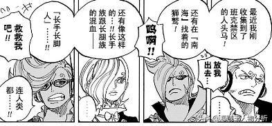 原创海贼王漫画951话凯多海贼团三灾烬的稀有种族