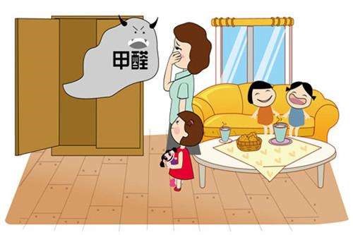 板材及制成的家具、墙纸、墙布、油漆、涂料等装饰材料中也都含有甲醛。