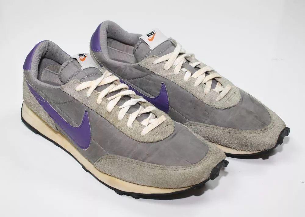 sacai x nike ldwafflenike daybreak 灰紫/橙黄nike 复古鞋款今天为