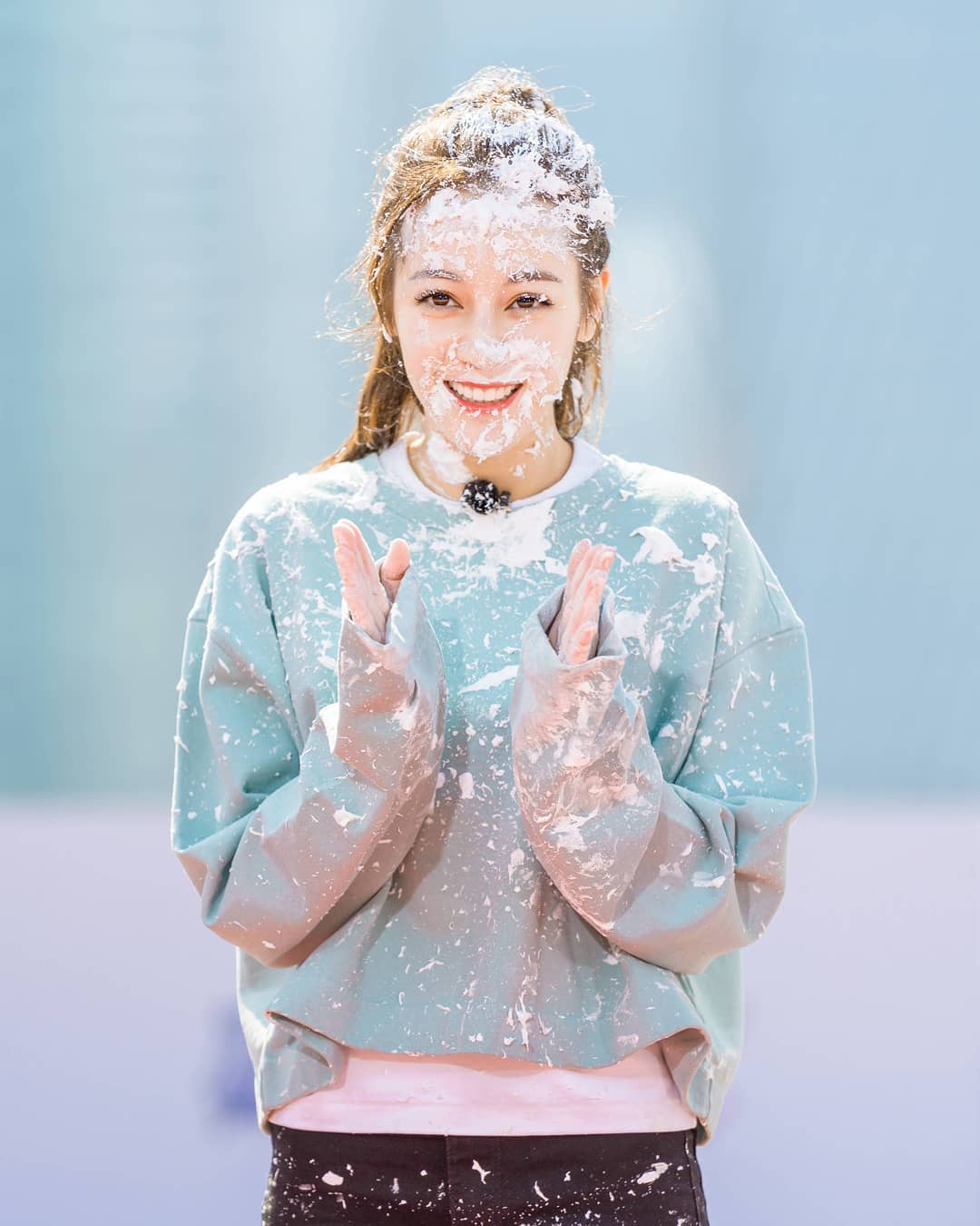 真·奶油女孩!迪丽热巴图赏,怪力少女甜美可人!