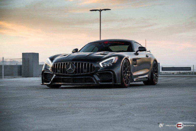 黑化猛兽梅赛德斯-amg gt s提高至656 hp gt r pro