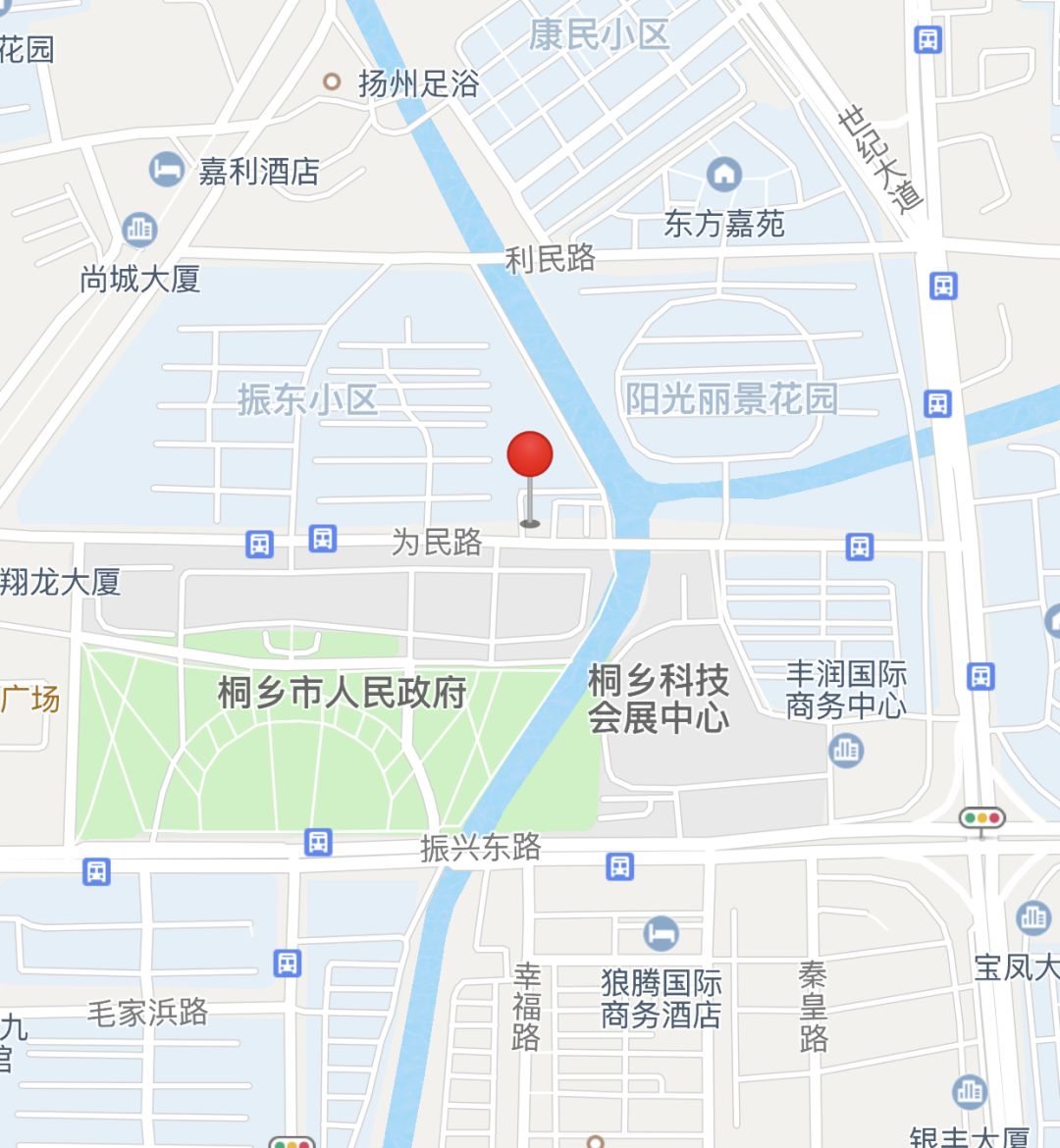 (桐乡市梧桐街道为民路为民桥堍)