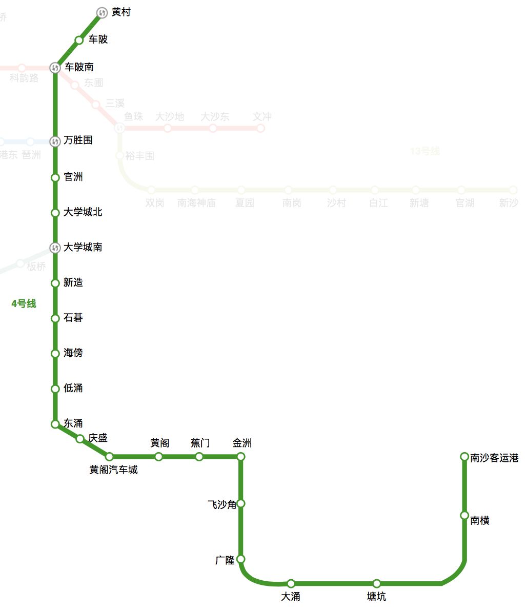 广州规划了至少42条地铁!