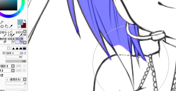 sai选区笔怎么用