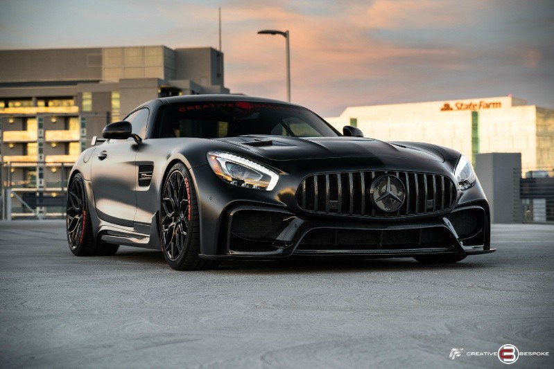 黑化猛兽梅赛德斯-amg gt s提高至656 hp gt r pro