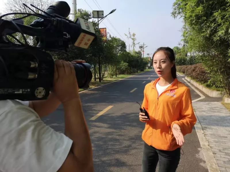 中央农业频道来三门镇鸿雁主题公园拍摄啦