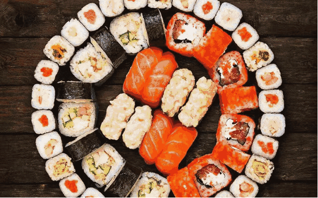 美食 寿司 640_400 gif 动态图 动图