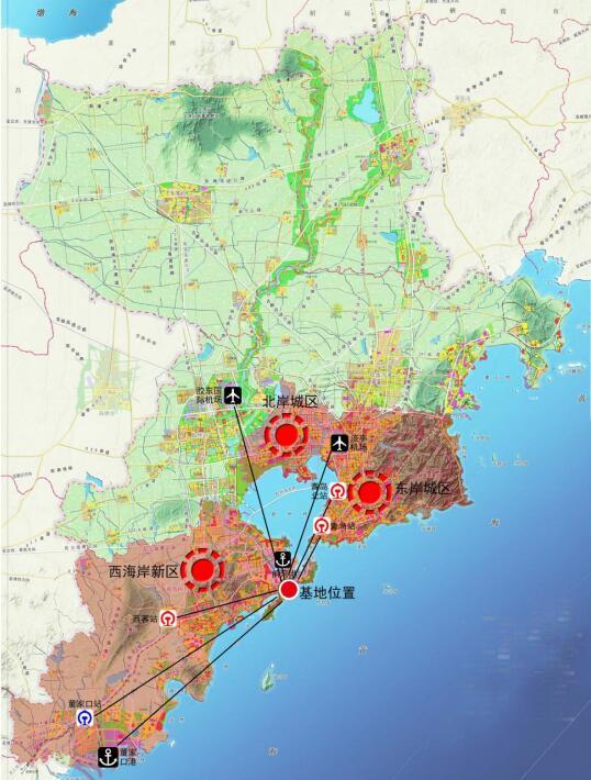 2018年11月14日《青岛西海岸新区凤凰岛片区控制性详细规划》公示