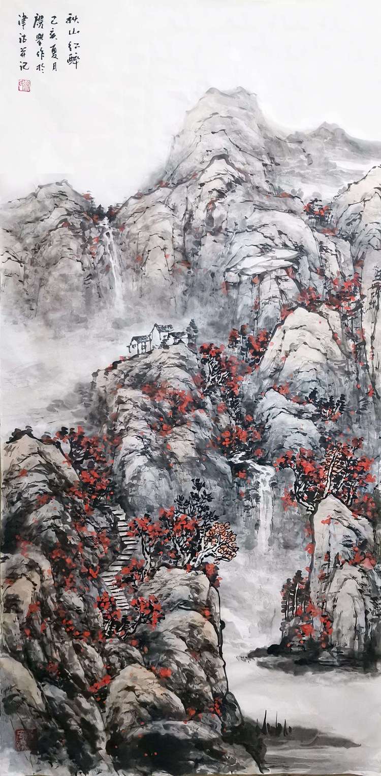 天津画家徐庆举2019山水画作品选