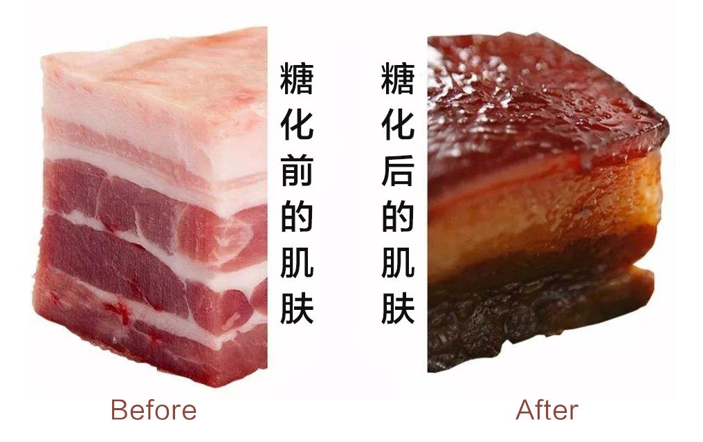 △ 红烧肉就是又黄又硬,看上去更粗糙