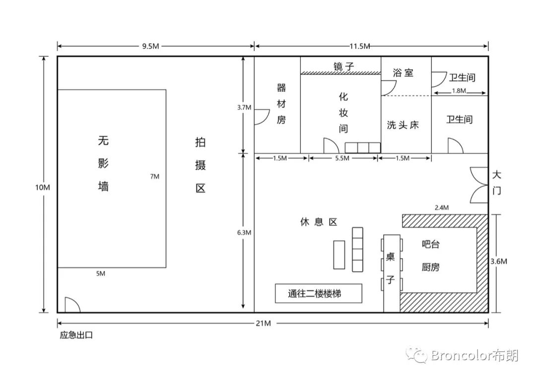 影棚空间及齐全的布朗灯光设备71置景71双语助理71各类拍摄设备