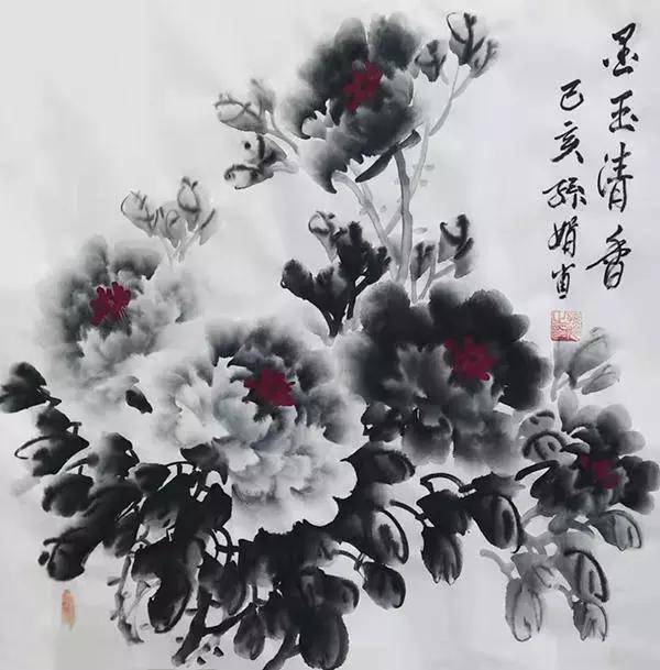 画家孙娟花姿绰约韵压群芳