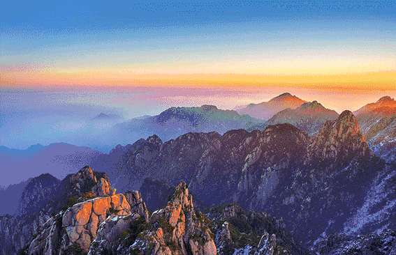 8月131724号神奇黄山黄山秀水千岛湖宏村宋代老街高铁五天纯玩游