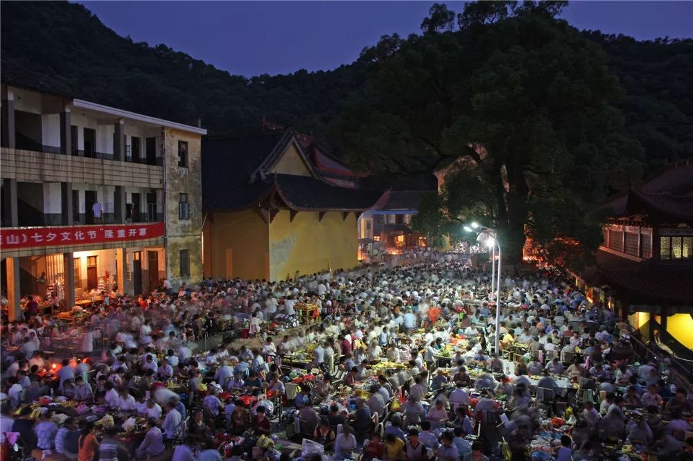 瓜沥镇坎山,七夕"祭星乞巧"被认定为省级非遗项目.在你家旁边吗?