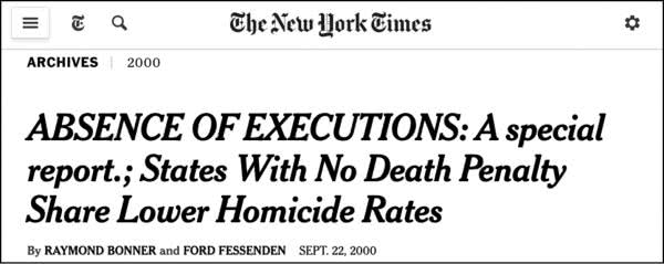 为什么在西方判死刑这么难？