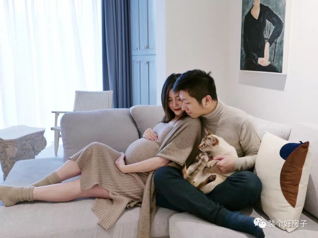 小夫妻106㎡的家比140㎡都宽敞,"次卧一年空360天,干嘛非要做成卧室?