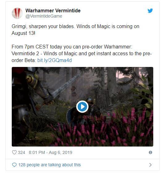 《戰錘：末世鼠疫2》資料片魔法之風8月13日登陸PC 遊戲 第2張