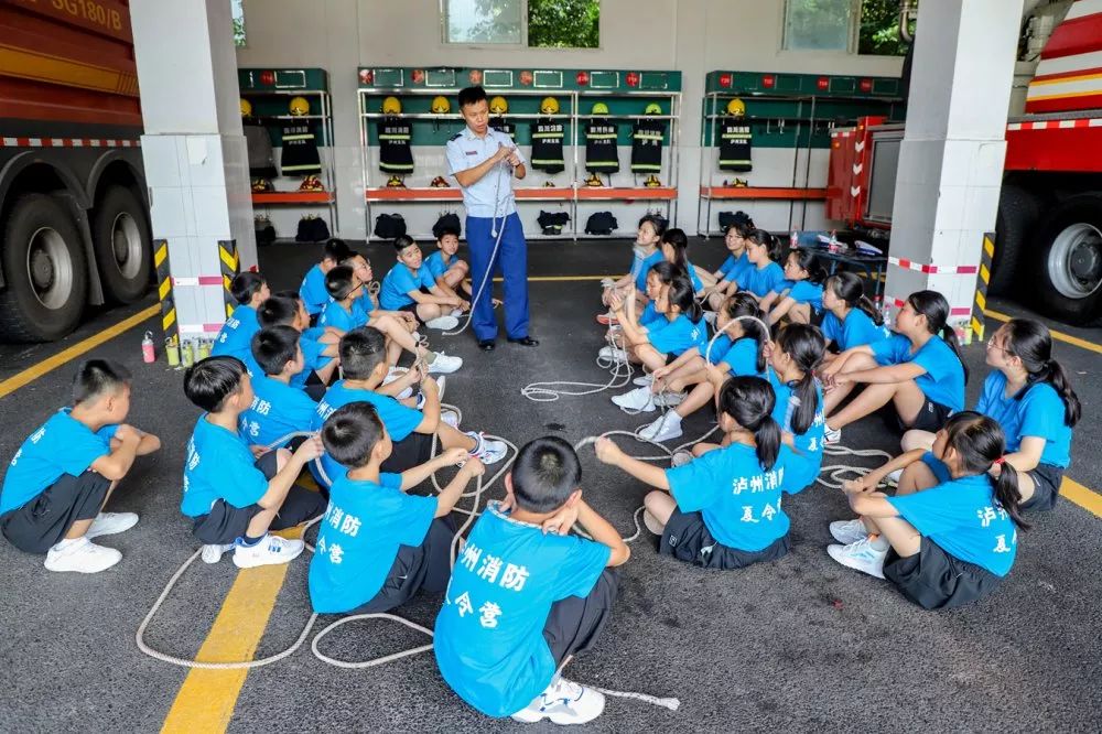 消防夏令营丨火热集结再起航四