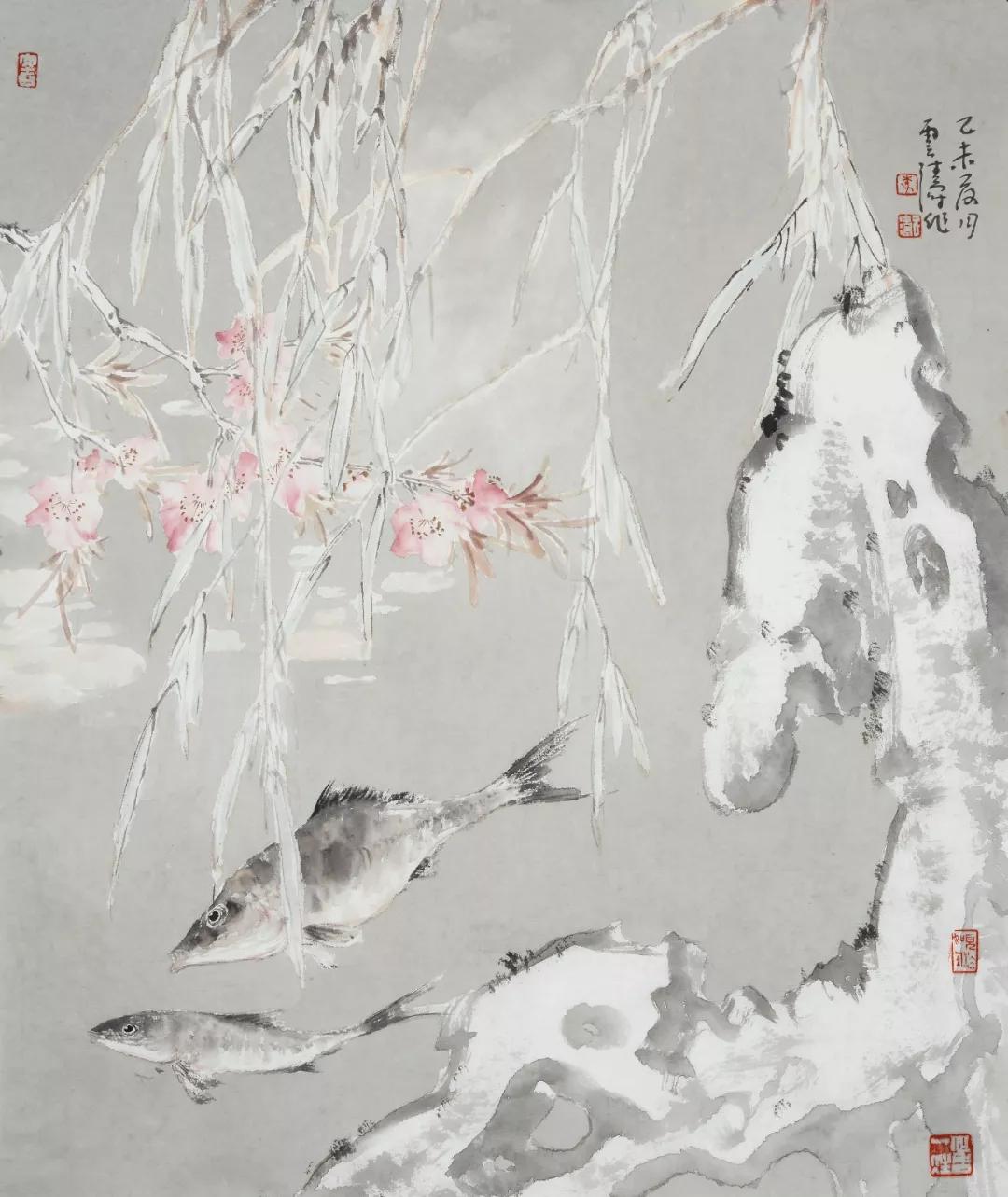 国画教程和天津美院讲师李云涛学习写意牡丹画法