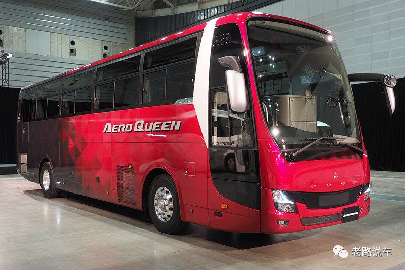 换装家族脸 三菱扶桑发布2019款aero系列大客车