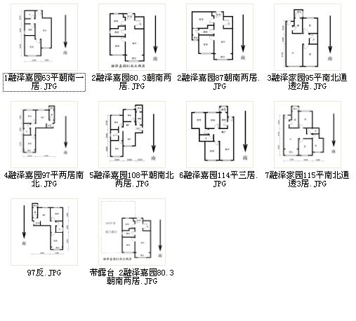 融泽嘉园项目介绍及主力户型