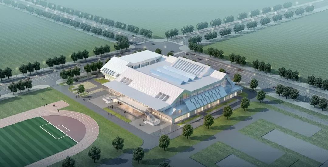 第25届省运会羽毛球馆建设项目与莒县新校区体育馆合并建设,按照