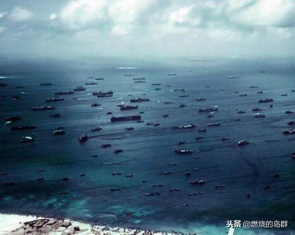 图8. 莱特湾的第58特混舰队