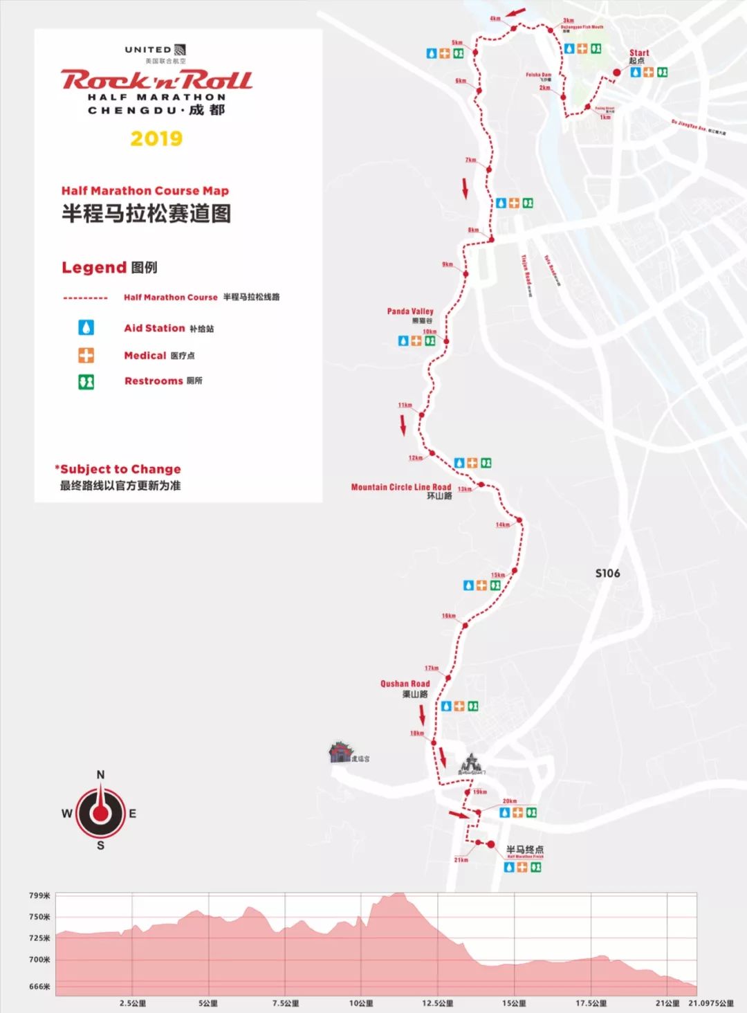 十公里,欢乐跑路线图