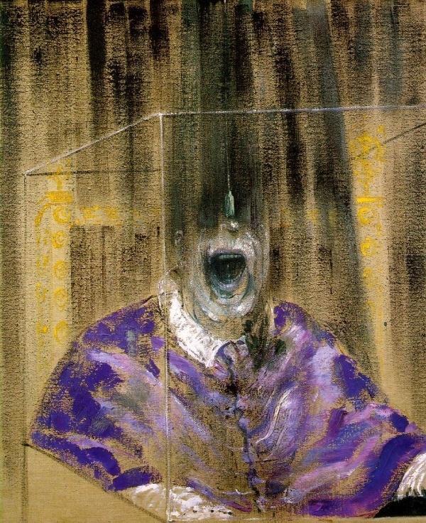 francis bacon作品,john bunyan 用多变的技法以有力笔触表现人物形象的画家francisbacon