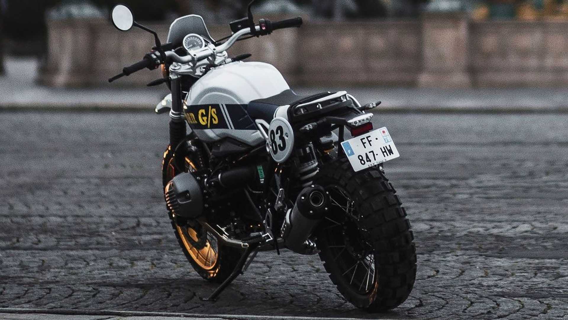 情怀复古一杯拿铁足以 宝马r ninet urban g / s