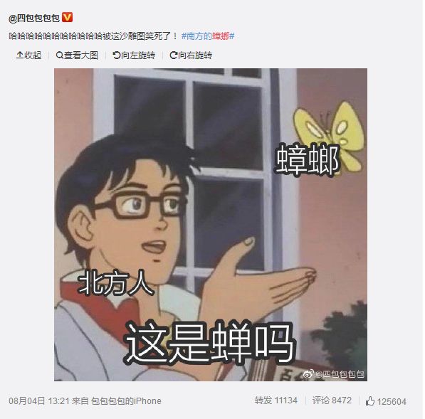 别说北方人,成都人也不是大蟑螂的对手啊!