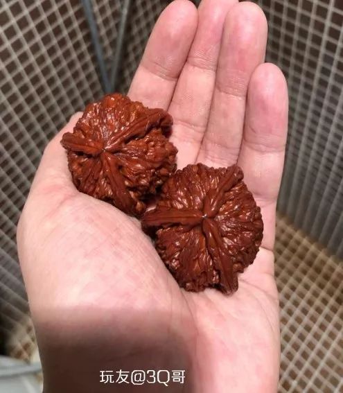 他花160张，买了一对三棱核桃_搜狐网