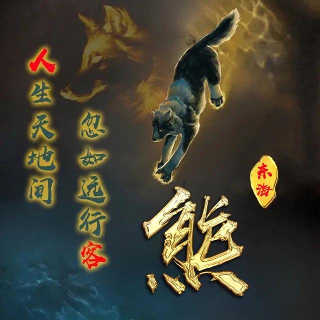 一组励志血性狼姓氏头像,微信头像,送给在困境中坚持梦想的你!