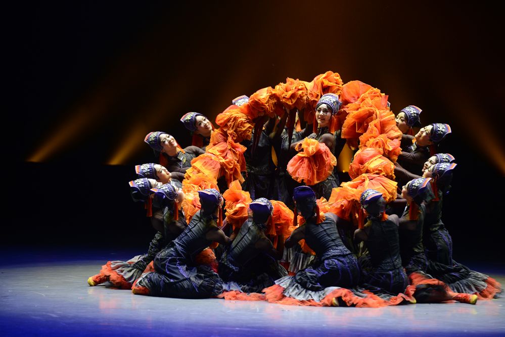 精采照片第十二届中国舞蹈荷花奖民族民间舞评奖第一场